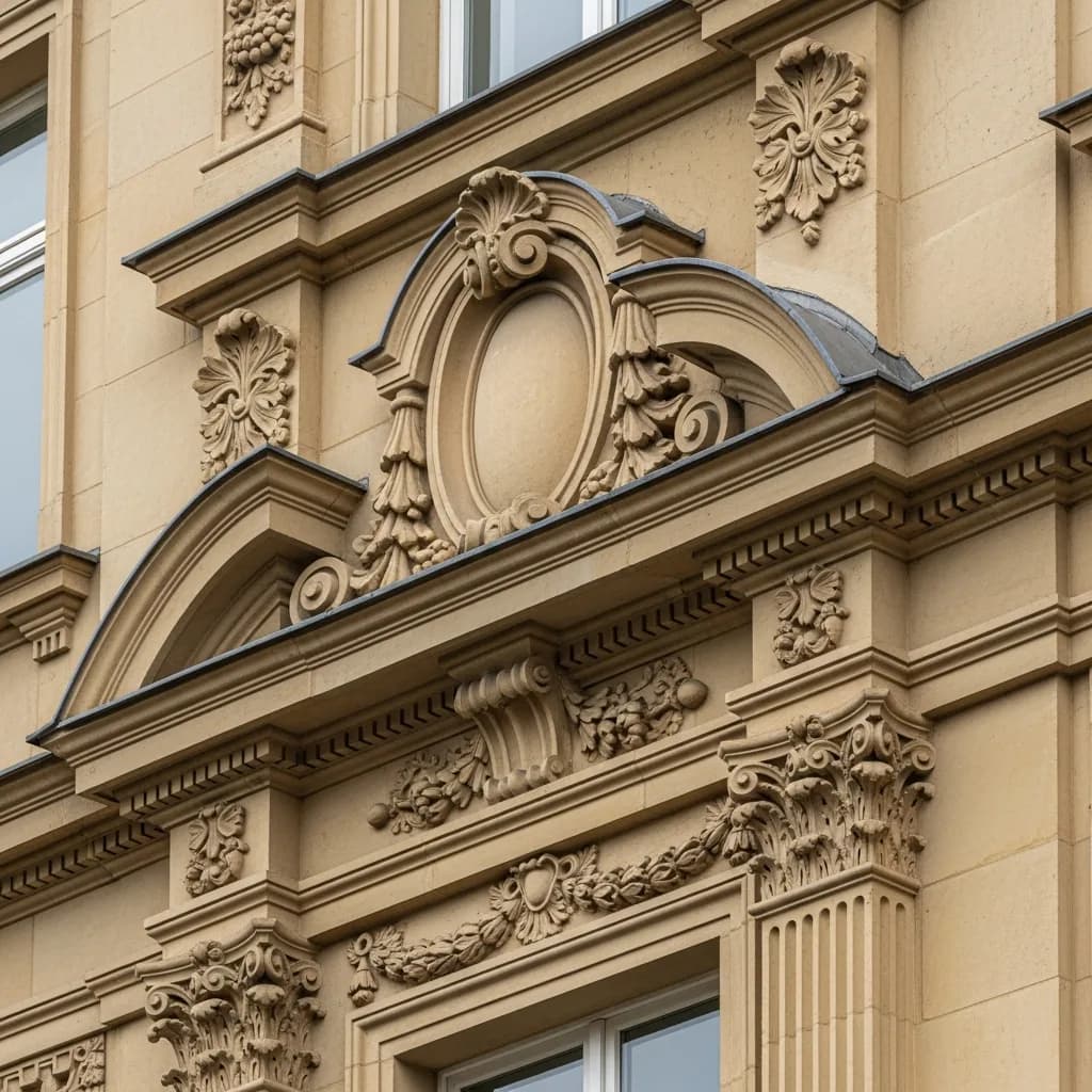 Alsterlagen Hamburg — Gründerzeitfassade