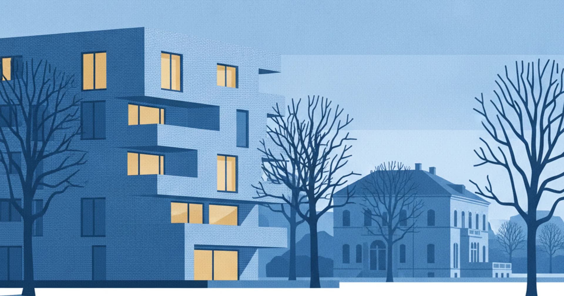 Modernes Backstein-Wohnhaus Science City Bahrenfeld und klassische Elbvorort-Villa im Preislogik-Kontrast bei Tageslicht
